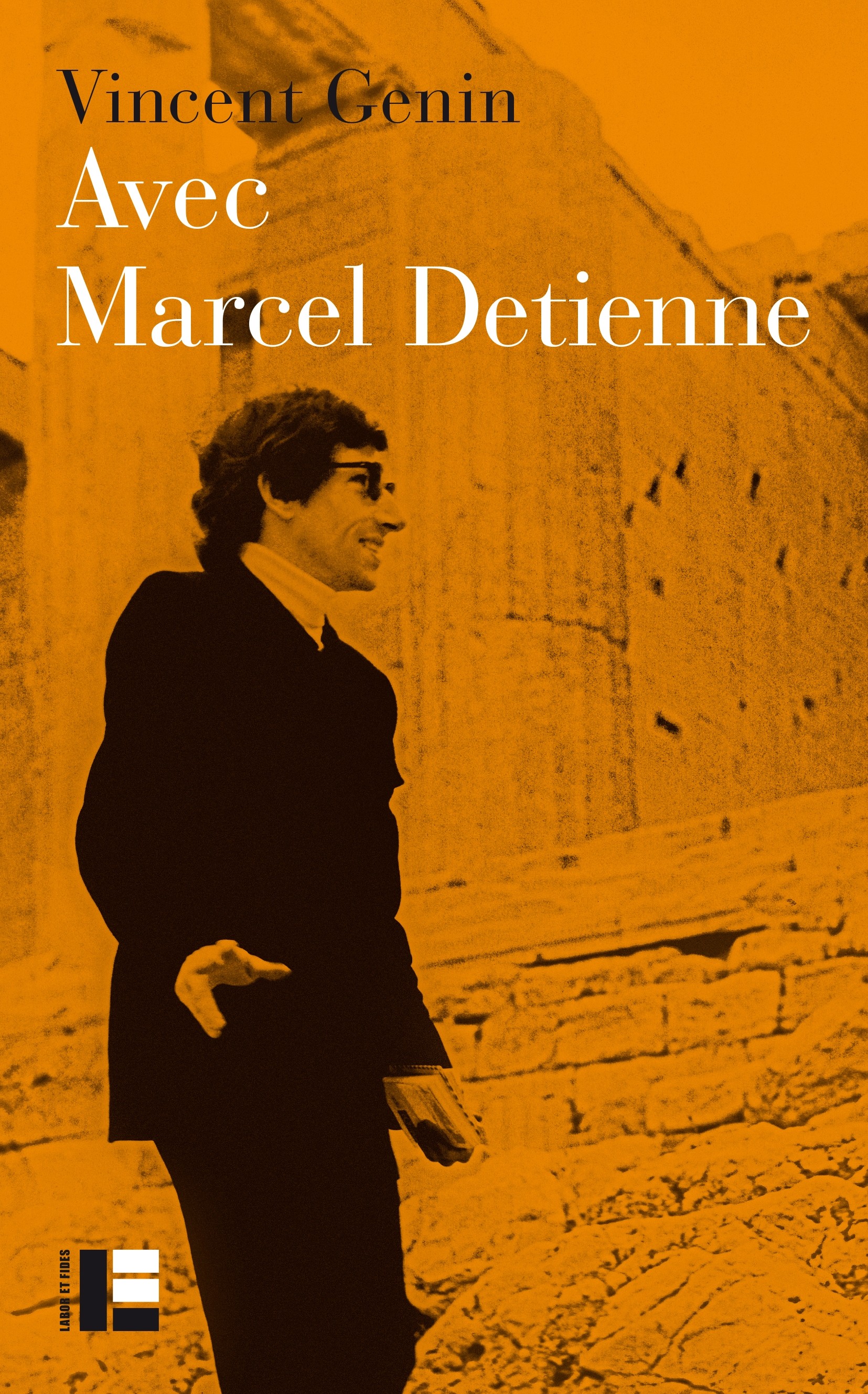 Couverture de la monographie de Vicent Genin, intitulée Avec Marcel Detienne